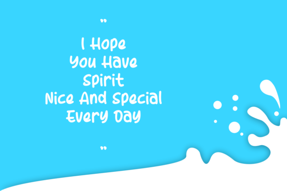 Milkwae Font PNG with transparent background - Preview 1