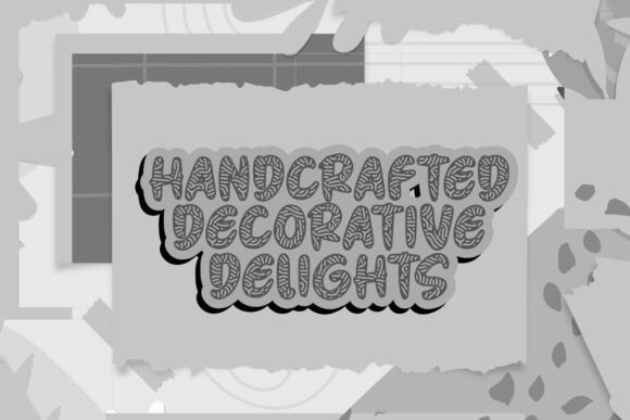Mummyd Font PNG with transparent background - Preview 4