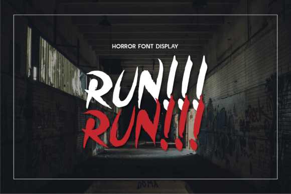 Nightmare Claw Font PNG with transparent background - Preview 3