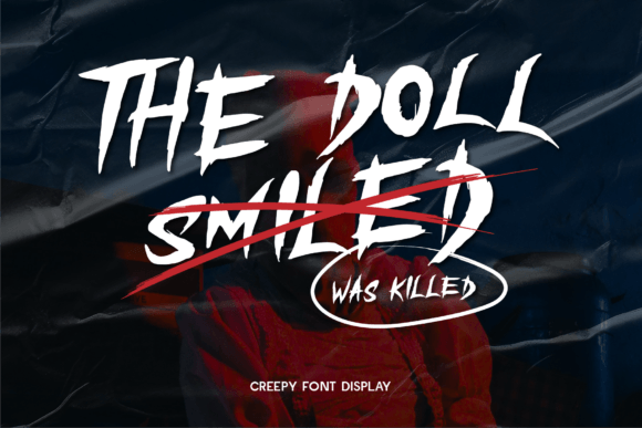 Nightmare Claw Font PNG with transparent background - Preview 5