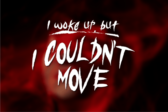 Nightmare Claw Font PNG with transparent background - Preview 6