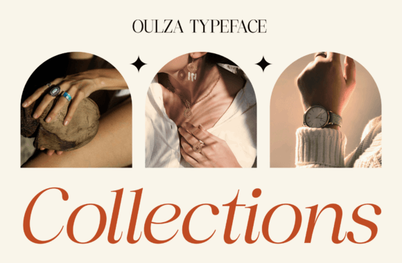 Oulza Font PNG with transparent background - Preview 2