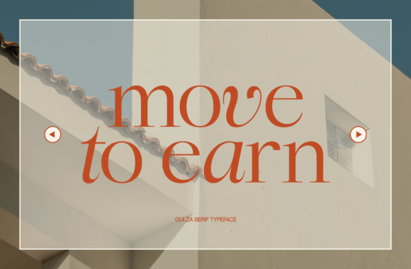 Oulza Font PNG with transparent background - Preview 3