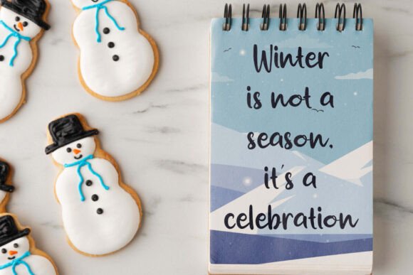 Perfect Snow Font PNG with transparent background - Preview 1