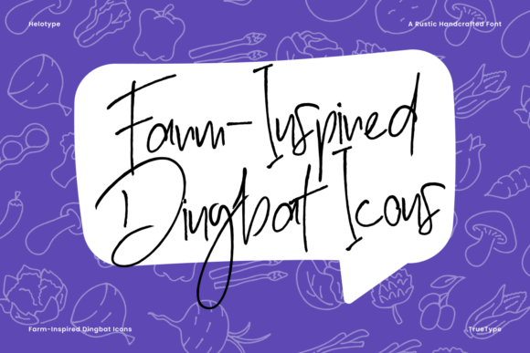 Rustic Harvest Font PNG with transparent background - Preview 2