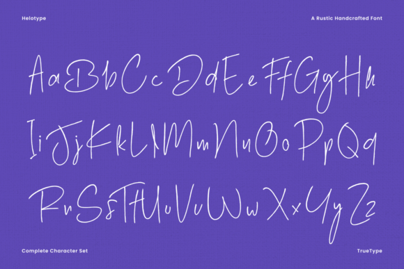 Rustic Harvest Font PNG with transparent background - Preview 3