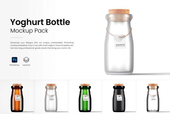 Cartier Bottle Mockup Pack Graphic by Designer Dude · Creative Fabrica