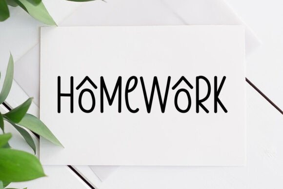 Household Font - Preview 1