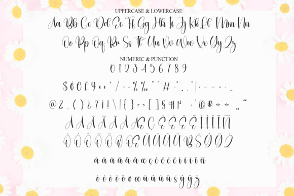 Baby Daisy Font - Preview 6