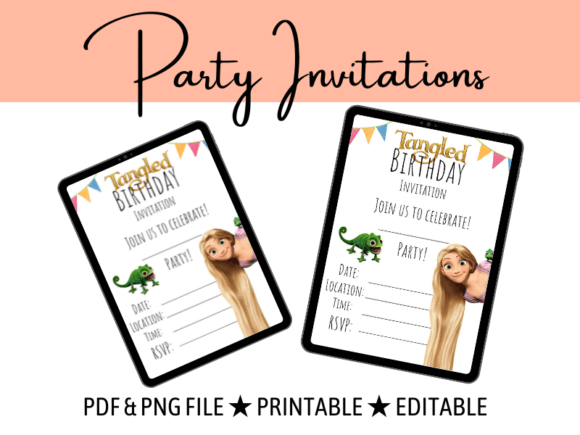 Kids Party Invitations