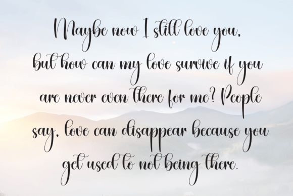 Milestones Font font preview - 5