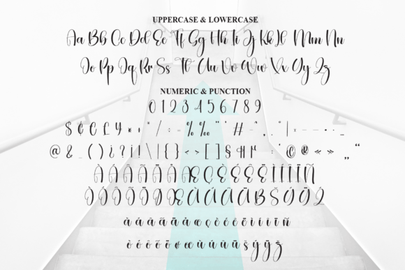 Milestones Font font preview - 6