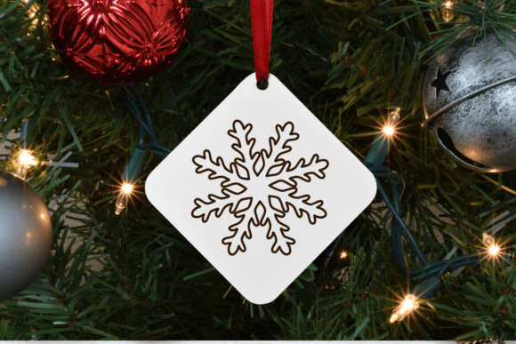 Christmas Snowflakes Font - Preview 6