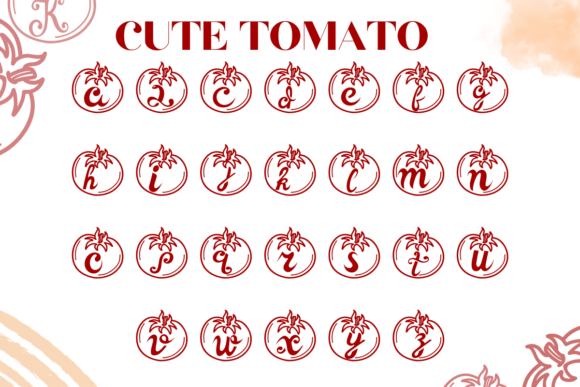 Cute Tomato Font - Preview 2