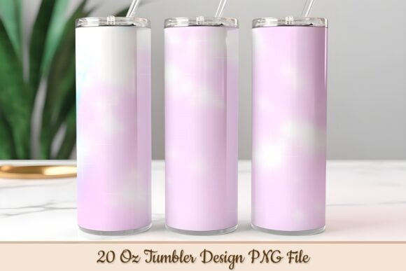 Glitter Gradient Tumbler PNG 1358