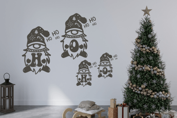 Gnome Christmas Font - Preview 6