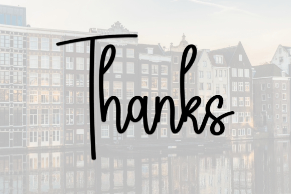 Amsterdam Font - Preview 5