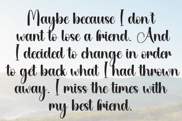 Autumn Font - Preview 5