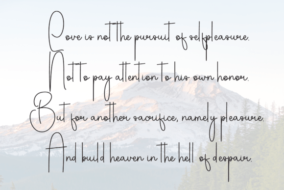Baby Farmhouse Font PNG with transparent background - Preview 5