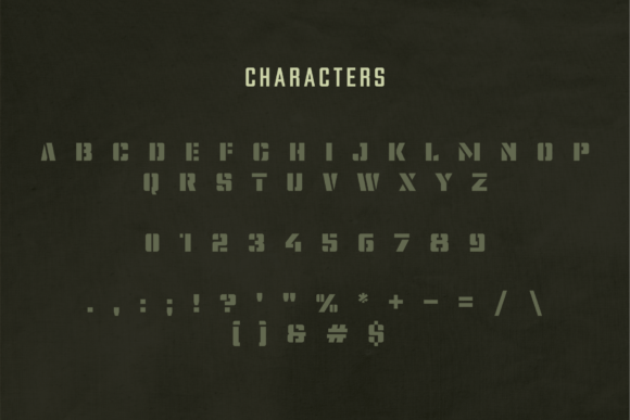 Balor Font - Preview 1