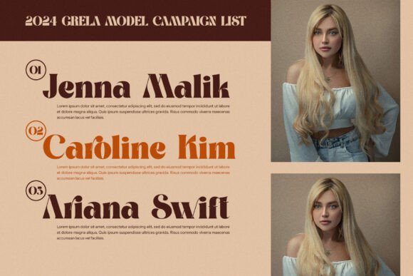 Butter Hering Font - Preview 3
