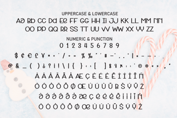 Candy Canes Font - Preview 6