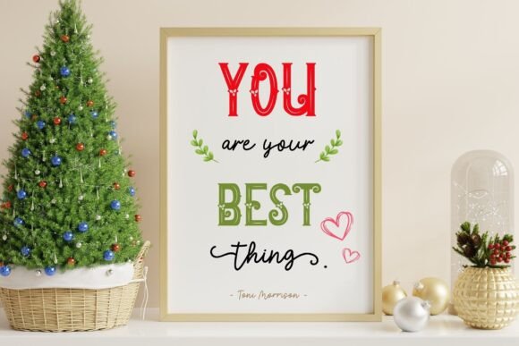Christmas Festivals Duo Font - Preview 2