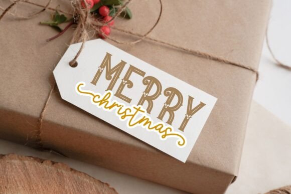 Christmas Festivals Duo Font - Preview 4