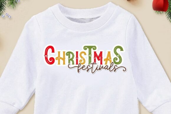 Christmas Festivals Duo Font - Preview 5