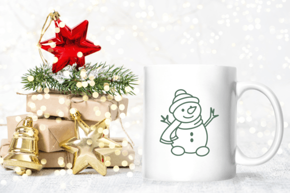 Christmas Snowman Font - Preview 5