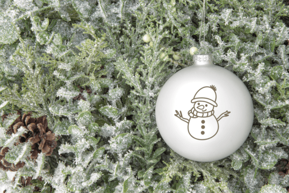 Christmas Snowman Font - Preview 6