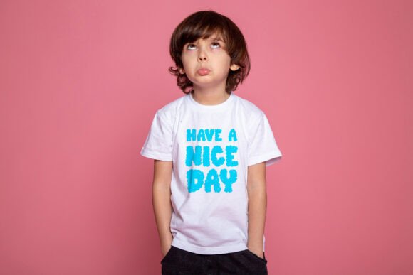 Clouds Well Font PNG with transparent background - Preview 6