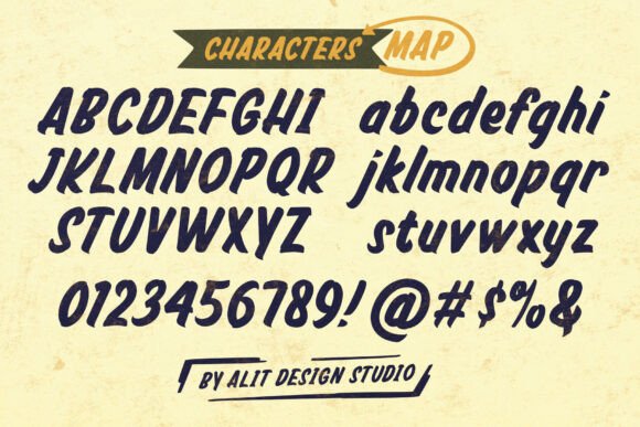 Deertail Brush Font - Preview 5