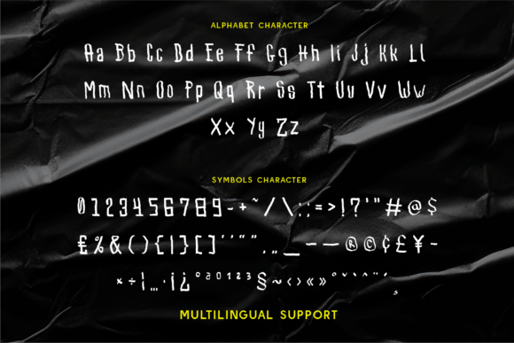 Dreadmarko Font - Preview 1