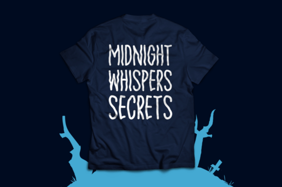 Ghostly Greetings Font - Preview 2