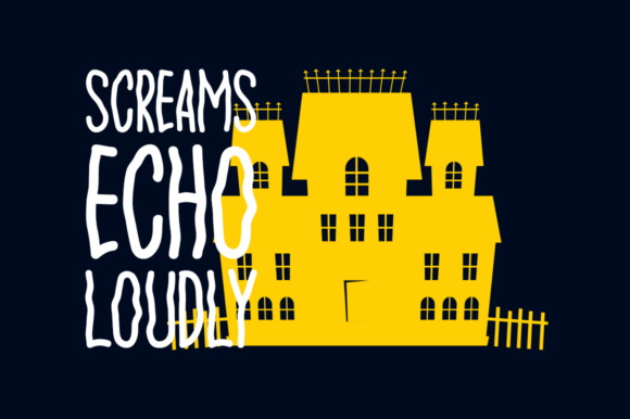 Ghostly Greetings Font - Preview 4