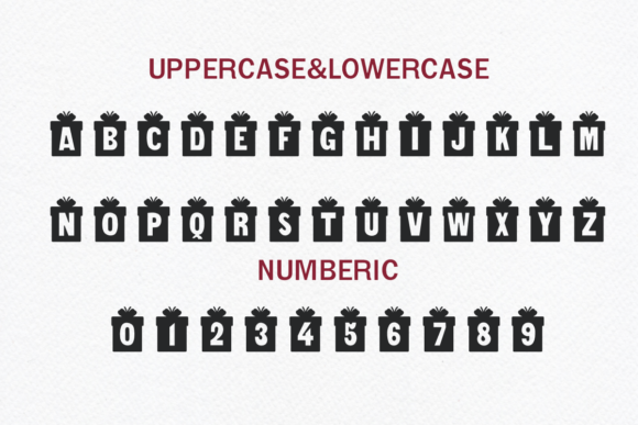 Gift Box Font - Preview 4
