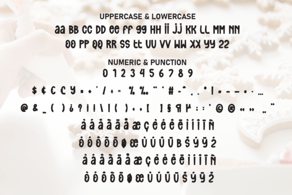 Gingerbread Font - Preview 6