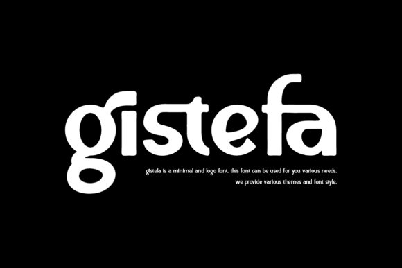 Gistefa Font - Preview 2