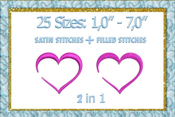 Heart Embroidery Design