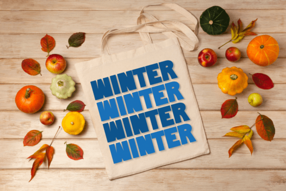 Hello Winter Font - Preview 3