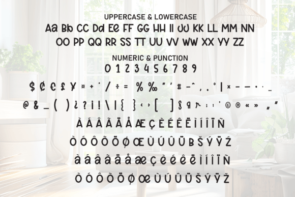 Home Charming Font PNG with transparent background - Preview 6