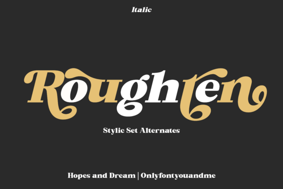 Hopes and Dream Font - Preview 2