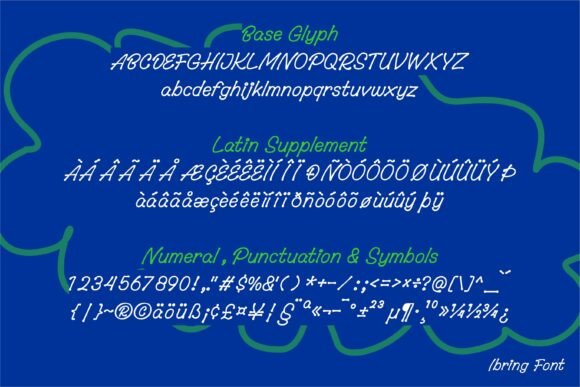 Ibring Font Font - Preview 1