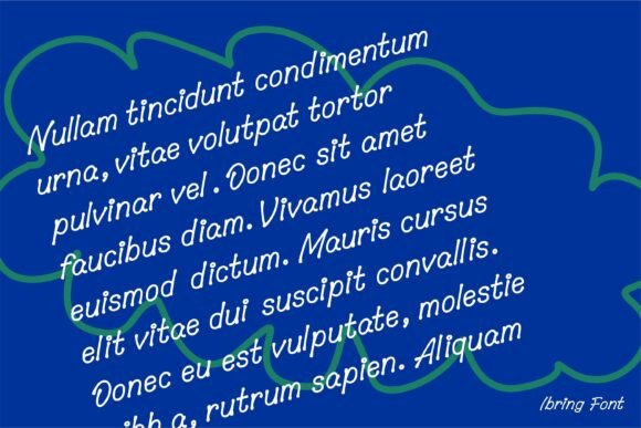 Ibring Font Font - Preview 2