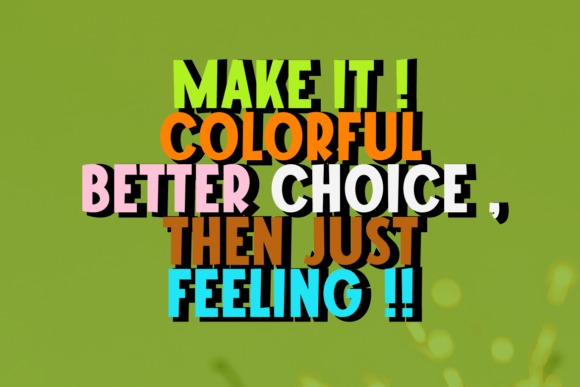 Krens Tonben Font font preview - 2