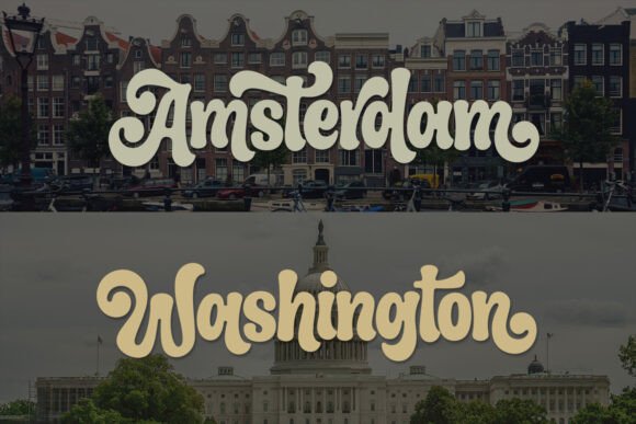 Neighbor's Blanket Font PNG with transparent background - Preview 3
