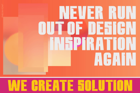 Phelya Font PNG with transparent background - Preview 1