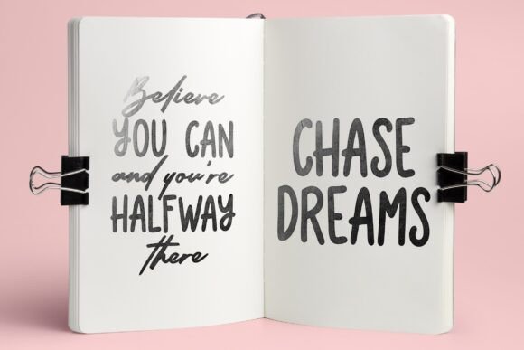 Radiant Blossom Font font preview - 5
