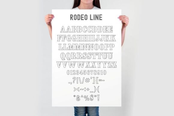 Rodeo Bundle Font font preview - 5